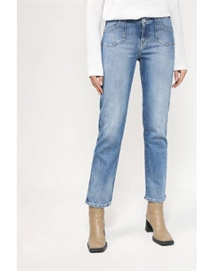 Джинсы с эффектом потертости Pepe jeans