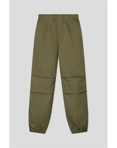 Брюки хлопковые на эластичном поясе с карманами Ovs