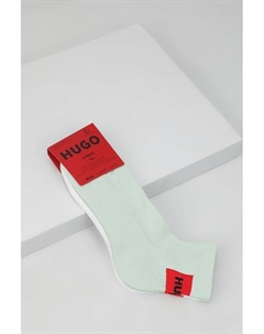 Набор из 2 пар хлопковых укороченных носков Hugo