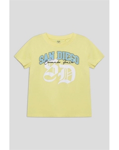 Футболка хлопковая с принтом Ovs