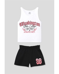 Комплект из майки и шорт с принтом Ovs