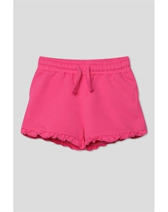 Шорты хлопковые на кулиске с рюшами Fagottino