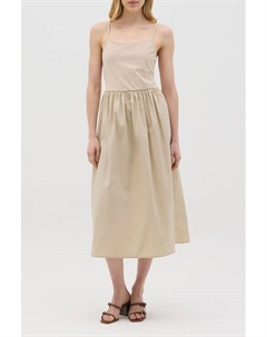 Платье хлопковое на бретельках с пышной юбкой Ovs