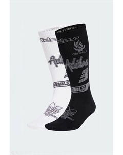 Носки хлопковые с принтом Adidas