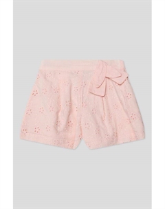 Шорты хлопковые с шитьем Fagottino