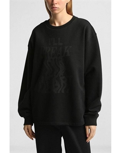 Свитшот хлопковый с принтом Hugo