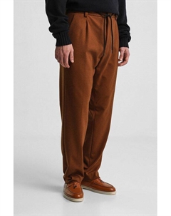 Брюки на кулиске с защипами Hugo