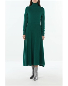 Платье шерстяное с воротником стойкой расклешенное Sabrina scala