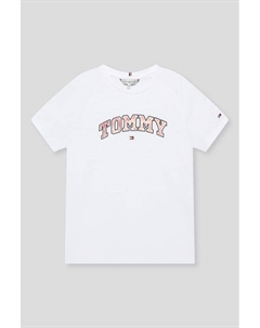 Футболка хлопковая с логотипом Tommy hilfiger