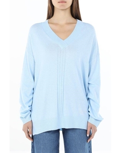 Пуловер свободного кроя c v-вырезом Guess