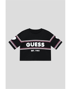 Футболка хлопковая с принтом Guess