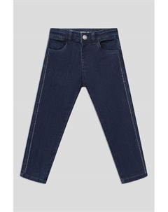 Джинсы однотонные со стразами Ovs