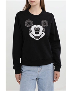 Свитшот хлопковый с логотипом Микки Маус Desigual