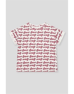 Футболка хлопковая с принтом Guess