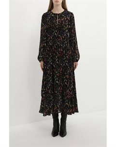 Платье на завязках расклешенного кроя с принтом Desigual