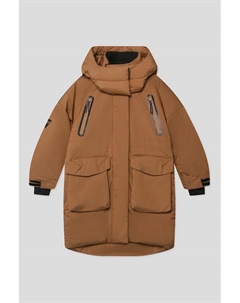 Пальто утепленное с капюшоном и карманами Николь Oldos