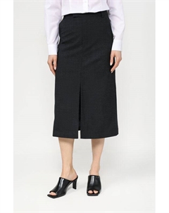 Юбка из смесовой шерсти с разрезом Sabrina scala