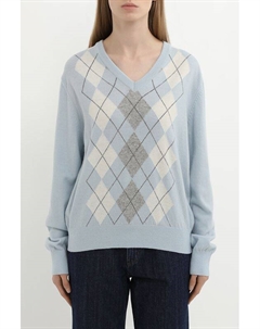 Пуловер из смесовой шерсти с принтом Dunst