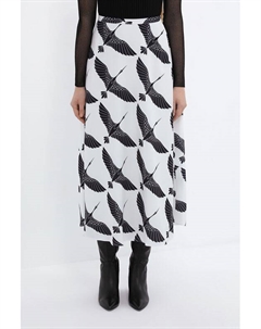 Юбка расклешенная с принтом Belucci