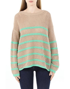 Пуловер хлопковый в полоску Marc aurel