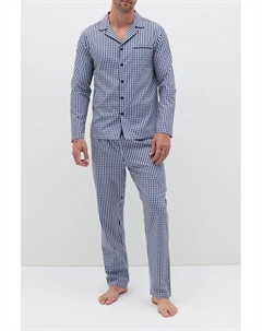 Пижама хлопковая в клетку Ovs