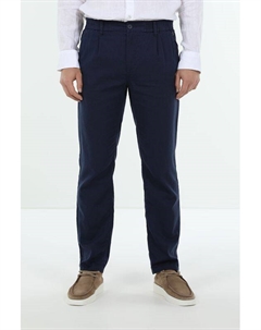 Брюки из хлопка и льна Blend