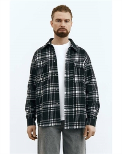 Рубашка хлопковая в клетку с карманами Urban tiger