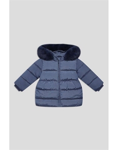 Куртка утепленная с мехом на капюшоне Fagottino