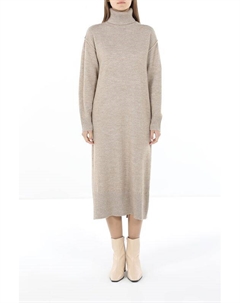 Платье вязаное с высоким воротником Belucci