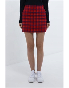 Юбка в клетку мини Piombo