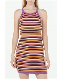 Платье-сарафан вязаное на лямках в мелкую полоску Ovs