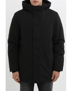 Парка с капюшоном удлиненного кроя Geox