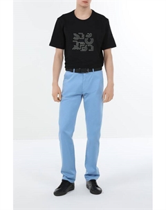 Брюки чинос из эластичного атласа Boss