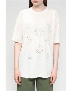 Хлопковая футболка с узором Scotch&soda