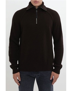 Пуловер шерстяной с воротником на молнии Replay