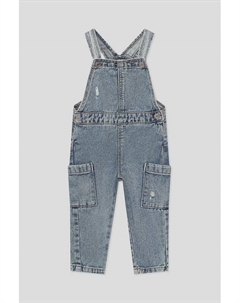Комбинезон джинсовый с карманами Fagottino