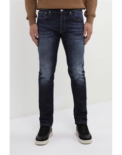 Джинсы с эффектом потертости Replay