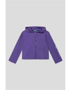 Толстовка на молнии из хлопка Benetton