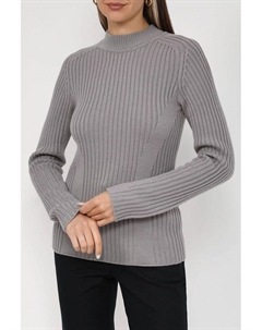 Шерстяной свитер в рубчик Calvin klein