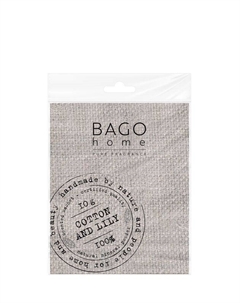 Ароматическое саше Хлопок и лилия Bago home