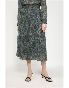 Юбка плиссированная с принтом Boss