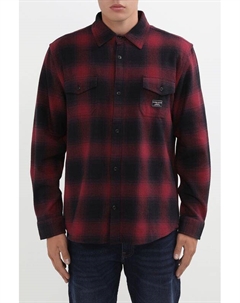 Рубашка хлопковая в клетку с карманами Guess jeans