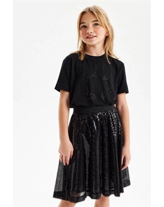 Платье с пышной юбкой и пайетками Silver spoon ceremony