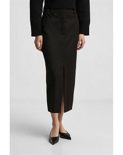 Юбка макси с разрезом спереди Hugo