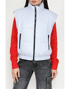 Жилет утепленный с воротником-стойкой Hugo