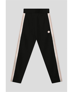 Хлопковые брюки с контрастными лампасами Guess