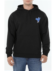 Худи хлопковое с принтом Hugo