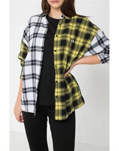 Рубашка хлопковая в клетку Reporter young