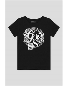 Футболка хлопковая с принтом Guess