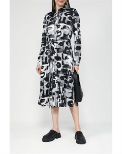 Платье-рубашка с принтом Hugo